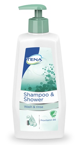 TENA SHAMPOO & SHOWER 500 ML - Farmacia Murachelli Di Putelli dr. Giovanni