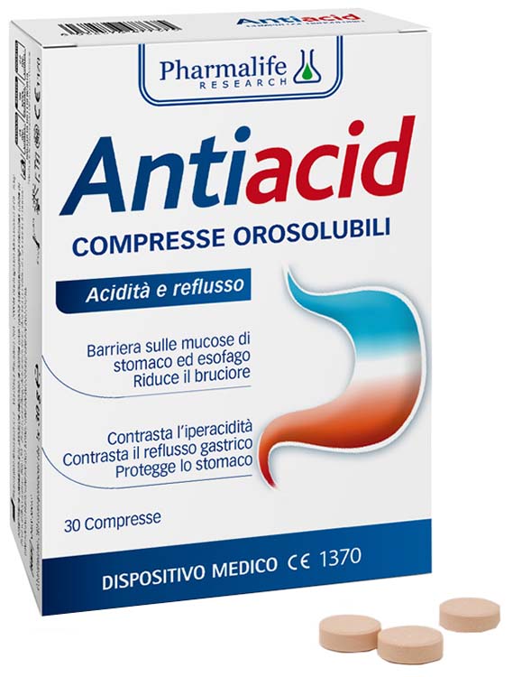 ANTIACID 30 COMPRESSE OROSOLUBILI - Farmacia Murachelli Di Putelli dr. Giovanni
