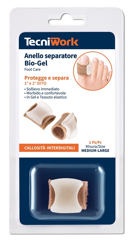 BIO-GEL ANELLO SEPARATORE PER ALLUCE M/L 1 PEZZO - Farmacia Murachelli Di Putelli dr. Giovanni