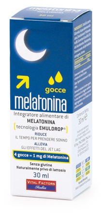 MELATONINA GOCCE 30 ML - Farmacia Murachelli Di Putelli dr. Giovanni