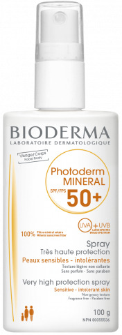 PHOTODERM MINERAL SPF50+ SPRAY 100 ML PROTEZIONE PELLE ATOPICA O ALLERGICA - Farmacia Murachelli Di Putelli dr. Giovanni