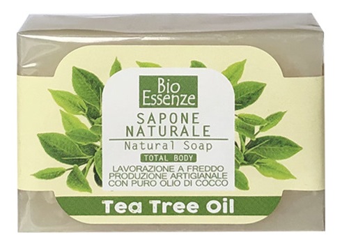 BIO ESSENZE SAPONE NATURALE TEA TREE OIL 100 G - Farmacia Murachelli Di Putelli dr. Giovanni