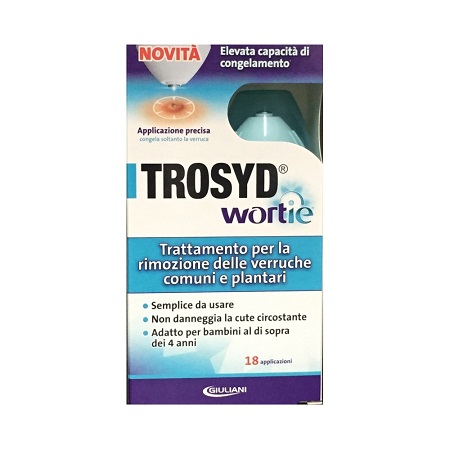 TROSYD WORTIE CRIOGENIZZANTE VERRUCHE COMUNI/PLANTARI 50 G - Farmacia Murachelli Di Putelli dr. Giovanni