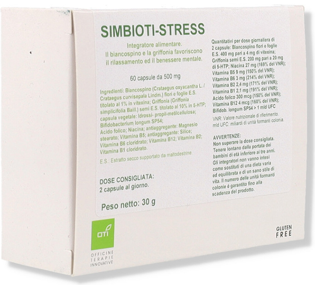 SIMBIOTI-STRESS 60 CAPSULE - Farmacia Murachelli Di Putelli dr. Giovanni