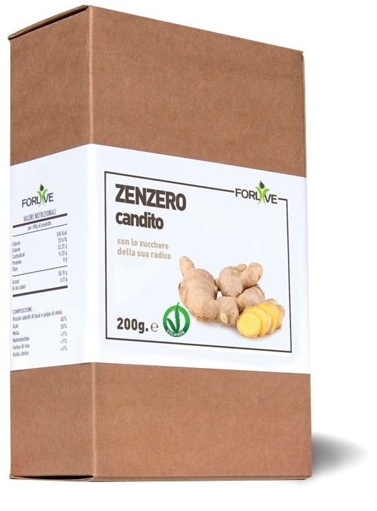 ZENZERO CANDITO 200 G - Farmacia Murachelli Di Putelli dr. Giovanni