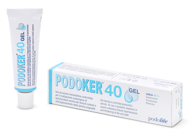 PODOKER 40 GEL AZIONE CHERATOLITICA TUBO DA 30 ML CON APPLICATORE - Farmacia Murachelli Di Putelli dr. Giovanni