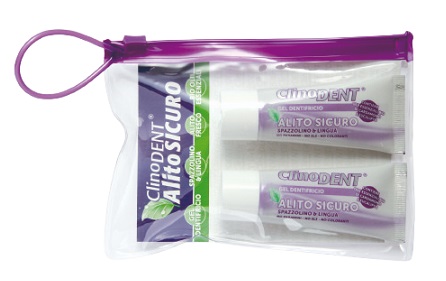CLINODENT GEL DENTIFRICIO ALITO SICURO 2 TUBETTI DA 20 ML - Farmacia Murachelli Di Putelli dr. Giovanni