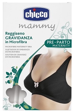 CHICCO MAMMY REGGISENO MICROFIBRA GRAVIDANZA NERO 4C - Farmacia Murachelli Di Putelli dr. Giovanni