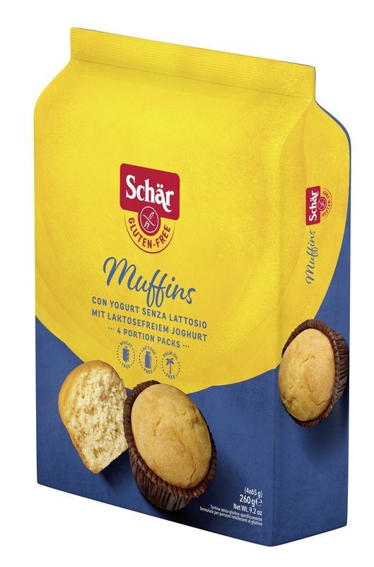 SCHAR MUFFINS SENZA LATTOSIO 4 PORZIONI DA 65 G - Farmacia Murachelli Di Putelli dr. Giovanni