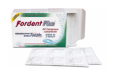 FORDENT PLUS 60 COMPRESSE CONCENTRATE PER DENTIERE E APPARECCHI ORTODONTICI - Farmacia Murachelli Di Putelli dr. Giovanni
