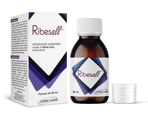 RIBESALL 90 ML RIBES NERO SENZA ALCOL CON EDULCORANTE - Farmacia Murachelli Di Putelli dr. Giovanni