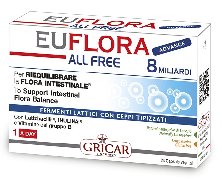 EUFLORA ADVANCE ALL FREE 24 CAPSULE - Farmacia Murachelli Di Putelli dr. Giovanni