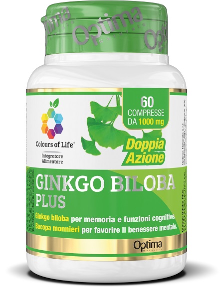 COLORUS OF LIFE GINKGO BILOBA PLUS 60 COMPRESSE 1000 MG - Farmacia Murachelli Di Putelli dr. Giovanni