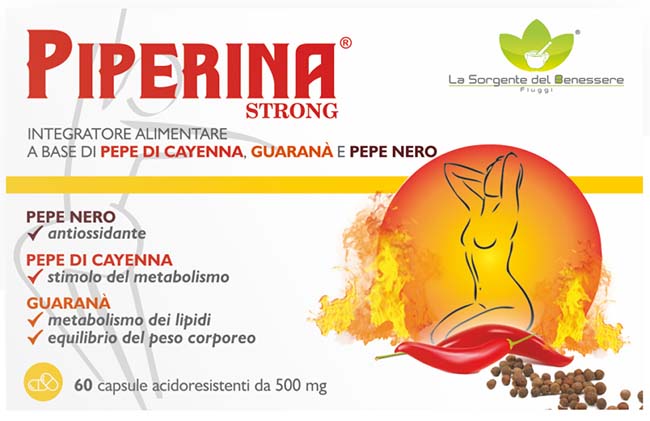 PIPERINA STRONG 60 CAPSULE - Farmacia Murachelli Di Putelli dr. Giovanni