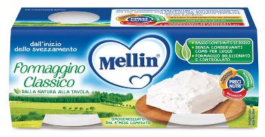 MELLIN BABY FORMAGGINO CLASSICO 2 X 80 G - Farmacia Murachelli Di Putelli dr. Giovanni