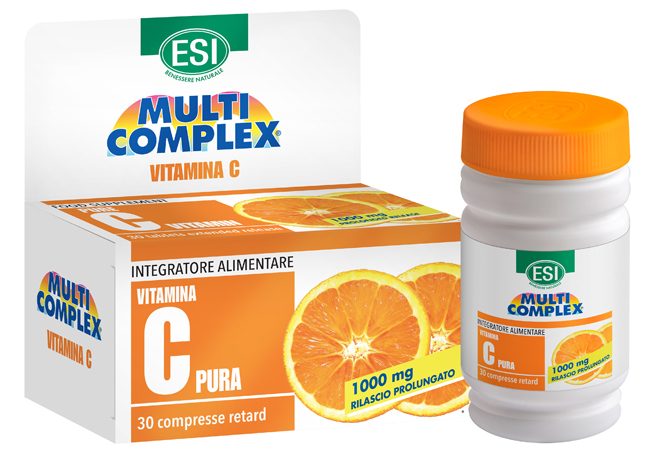 ESI MULTICOMPLEX VITAMINA C PURA 1000 MG RETARD 30 COMPRESSE - Farmacia Murachelli Di Putelli dr. Giovanni