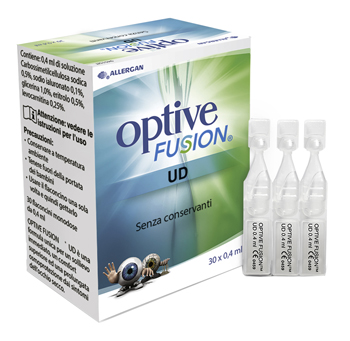 OPTIVE FUSION UD SOLUZIONE OFTALMICA STERILE 30 FLACONCINI MONODOSE 0,4 ML - Farmacia Murachelli Di Putelli dr. Giovanni