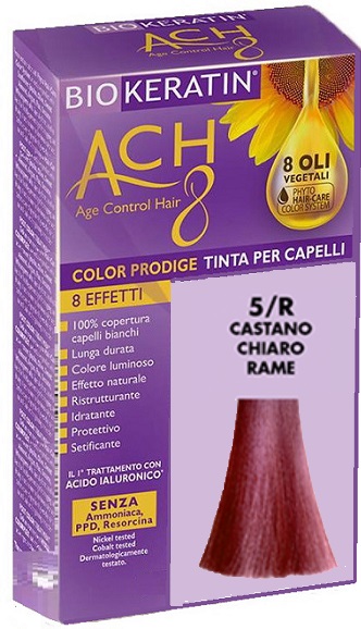 BIOKERATIN ACH8 COLOR PRODIGE 5/R CASTANO CHIARO RAME - Farmacia Murachelli Di Putelli dr. Giovanni