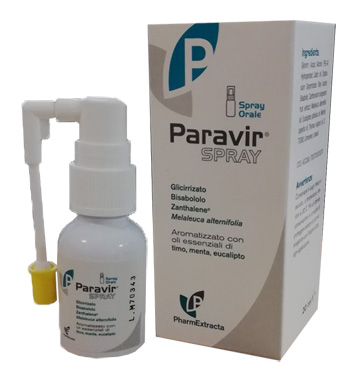 PARAVIR SPRAY ORALE 20 ML - Farmacia Murachelli Di Putelli dr. Giovanni