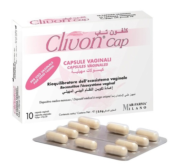CLIVON CAP 10 CAPSULE VAGINALI - Farmacia Murachelli Di Putelli dr. Giovanni