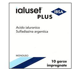GARZA IMPREGNATA IALUSET FERITE E USTIONI NON INFETTE 10X10 CM 10 PEZZI - Farmacia Murachelli Di Putelli dr. Giovanni