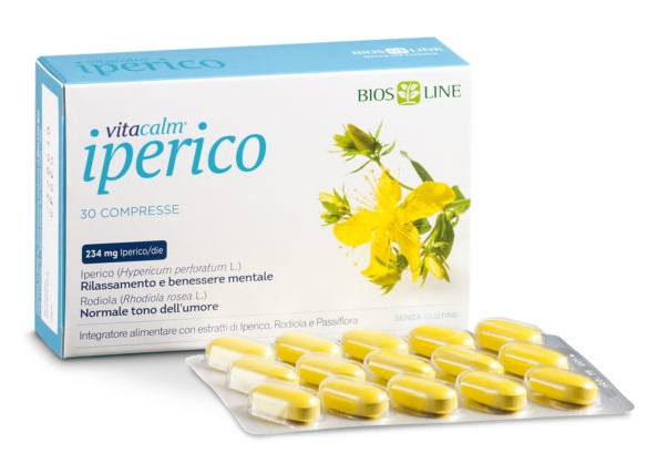 VITACALM IPERICO 30 COMPRESSE - Farmacia Murachelli Di Putelli dr. Giovanni