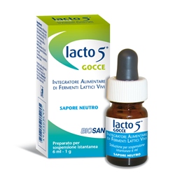 LACTO 5 GOCCE 6ML - Farmacia Murachelli Di Putelli dr. Giovanni