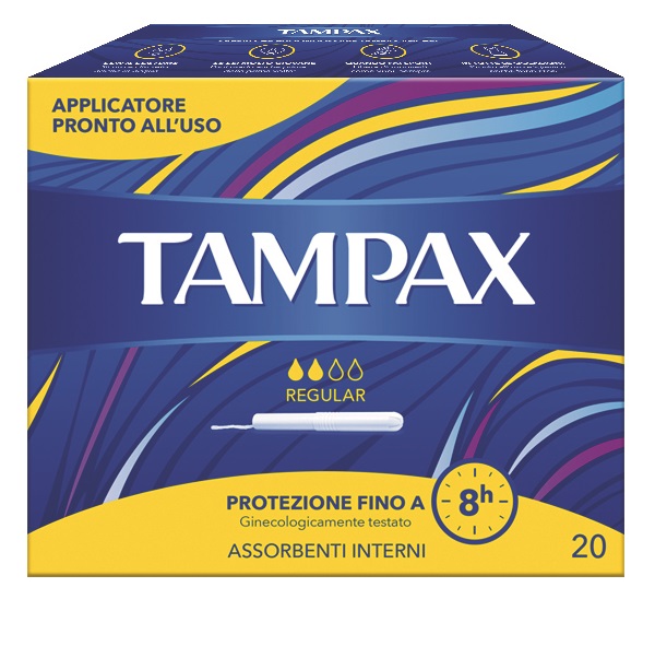 TAMPAX BLUE BOX REGULAR 20 PEZZI - Farmacia Murachelli Di Putelli dr. Giovanni