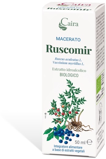 CAIRA RUSCOMIR MACERATO IDROALCOLICO BIO GOCCE 50 ML - Farmacia Murachelli Di Putelli dr. Giovanni