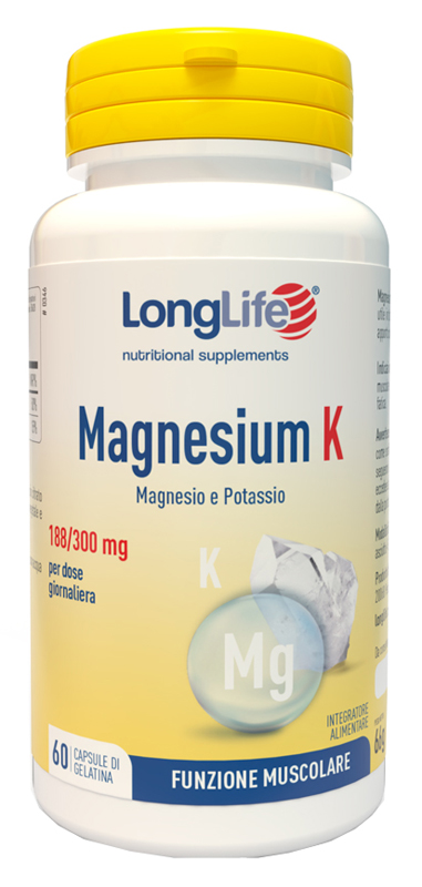 LONGLIFE MAGNESIUM K 60 CAPSULE - Farmacia Murachelli Di Putelli dr. Giovanni