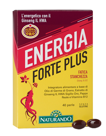 ENERGIA FORTE PLUS 40 PERLE - Farmacia Murachelli Di Putelli dr. Giovanni