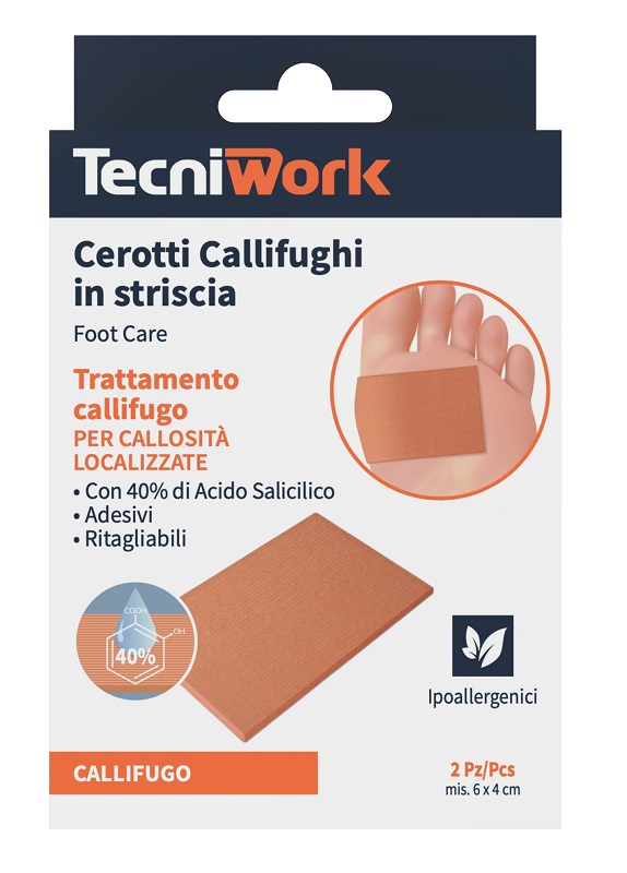 CEROTTI CALLIFUGHI IN STRISCIA CONFEZIONE DA 2 PEZZI - Farmacia Murachelli Di Putelli dr. Giovanni