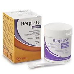HERPLESS POLVERE BARATTOLO 30 G CON MISURINO - Farmacia Murachelli Di Putelli dr. Giovanni