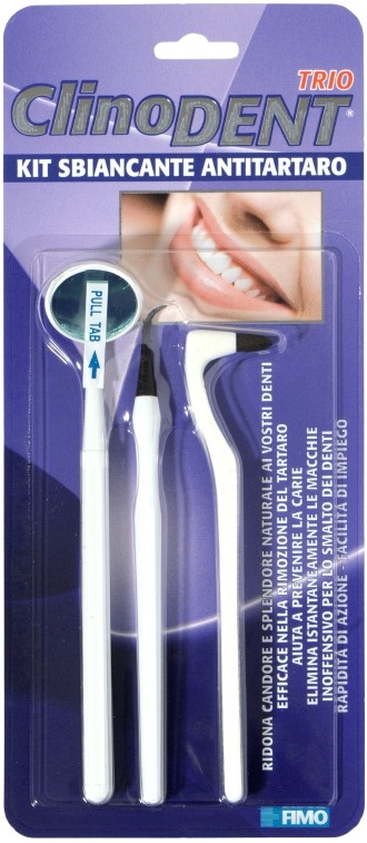 CLINODENT TRIO SBIANCANTE ANTI TARTARO - Farmacia Murachelli Di Putelli dr. Giovanni