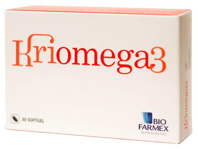 KRIOMEGA 3 30 CAPSULE SOFTGEL - Farmacia Murachelli Di Putelli dr. Giovanni