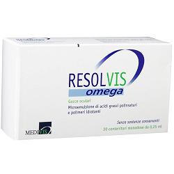 GOCCE OCULARI RESOLVIS OMEGA 20 FIALE MONODOSE 0,25 ML - Farmacia Murachelli Di Putelli dr. Giovanni