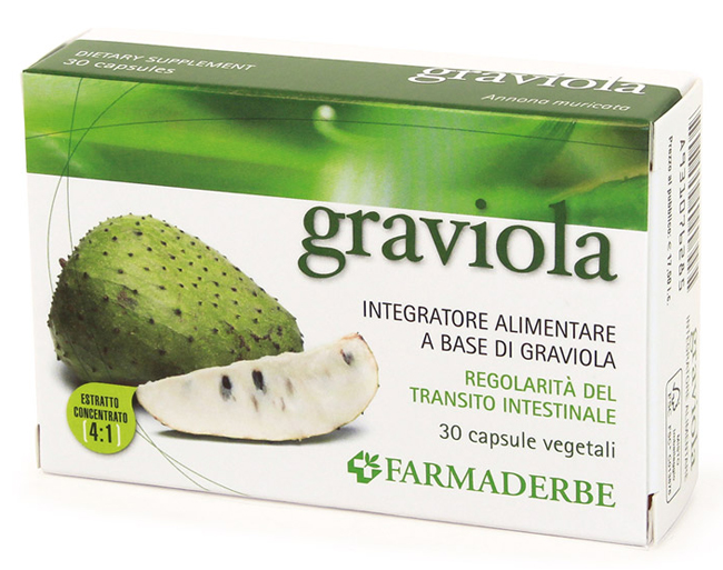 GRAVIOLA 30 CAPSULE - Farmacia Murachelli Di Putelli dr. Giovanni