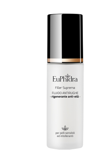 EUPHIDRA FILLER SUPREMA FLUIDO ANTIRUGHE PELLI SENSIBILI INTOLLERANTI FLACONE 30 ML - Farmacia Murachelli Di Putelli dr. Giovanni