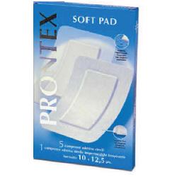 GARZA COMPRESSA PRONTEX SOFT PAD 10X12,5 6 PEZZI (5 TNT + 1 IMPERMEABILE AQUA PAD) - Farmacia Murachelli Di Putelli dr. Giovanni