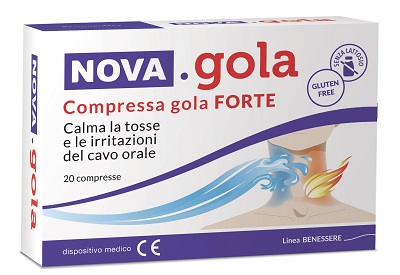 NOVA GOLA COMPRESSA GOLA FORTE 20 COMPRESSE - Farmacia Murachelli Di Putelli dr. Giovanni