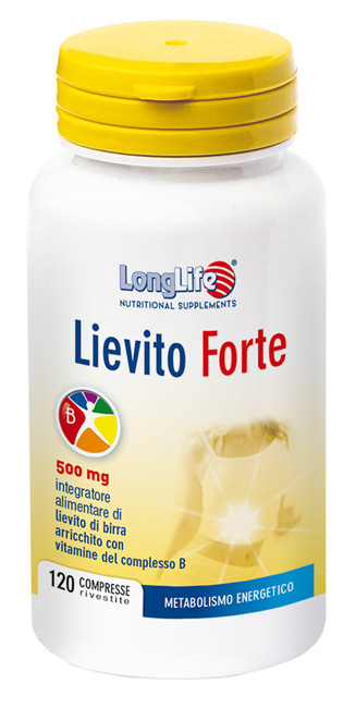 LONGLIFE LIEVITO FORTE 120 COMPRESSE - Farmacia Murachelli Di Putelli dr. Giovanni