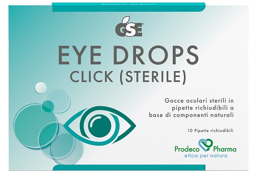 GSE EYE DROPS CLICK GOCCE OCULARI 10 PIPETTE 0,5 ML - Farmacia Murachelli Di Putelli dr. Giovanni