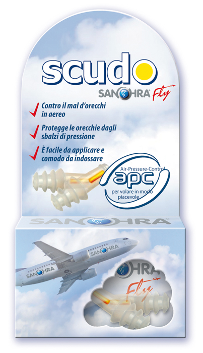 SCUDO SANOHRA FLY FILTRO AURICOLARE 2 PEZZI - Farmacia Murachelli Di Putelli dr. Giovanni