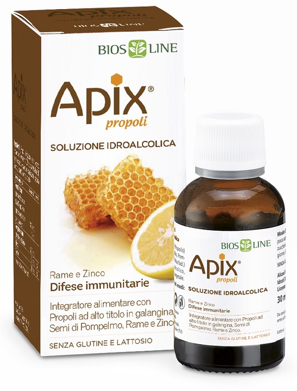 APIX PROPOLI SOLUZIONE IDROALCOLICA 30 ML BIOSLINE - Farmacia Murachelli Di Putelli dr. Giovanni