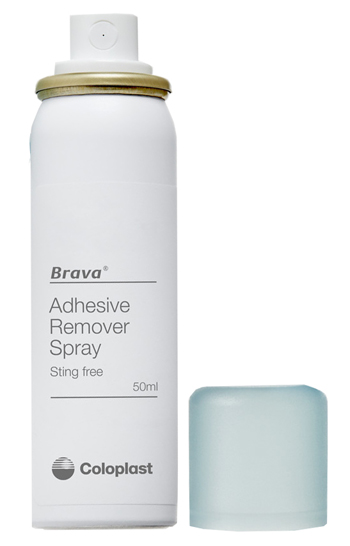 BRAVA SPRAY REMOVER PER DISTACCO DOLCE ADESIVI E DISPOSITIVI PER STOMIA 50 ML - Farmacia Murachelli Di Putelli dr. Giovanni