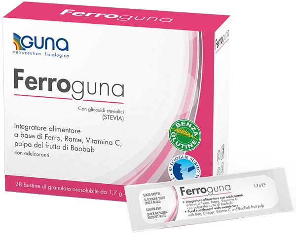 FERROGUNA 28 BUSTINE - Farmacia Murachelli Di Putelli dr. Giovanni