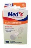 CEROTTO MEDS STRIP DELICATO TESSUTO NON TESSUTO MEDIO 20 PEZZI - Farmacia Murachelli Di Putelli dr. Giovanni