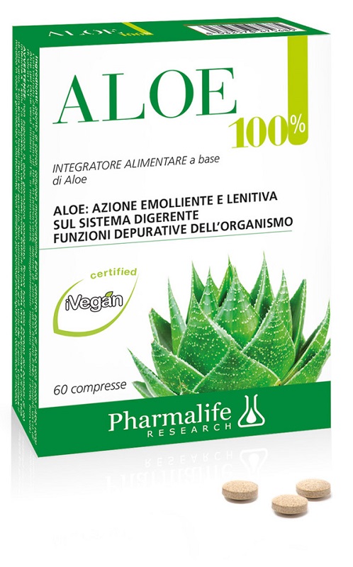 ALOE 100% 60 COMPRESSE - Farmacia Murachelli Di Putelli dr. Giovanni