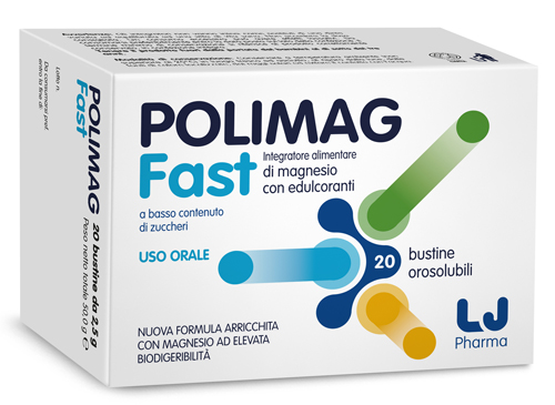 POLIMAG FAST 20 BUSTINE OROSOLUBILI - Farmacia Murachelli Di Putelli dr. Giovanni