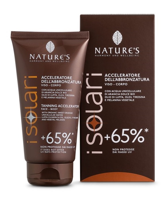 NATURE'S I SOLARI ACCELERATORE DELL'ABBRONZATURA +65% 150 ML - Farmacia Murachelli Di Putelli dr. Giovanni